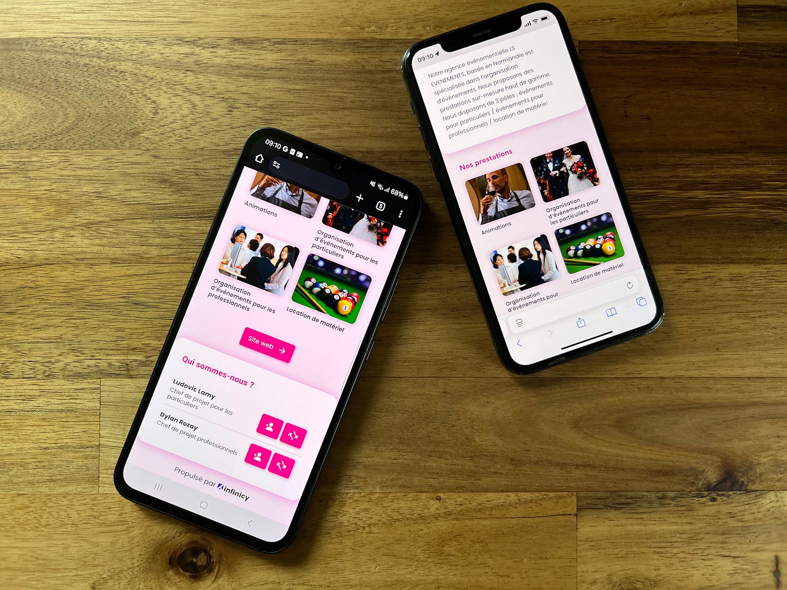 Présentez une société plutôt qu'une personne avec l'interface Organisation